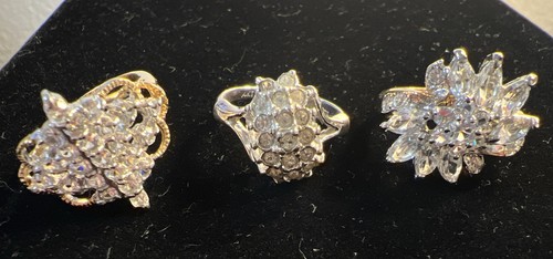 Lot costume cocktail - lot, rings